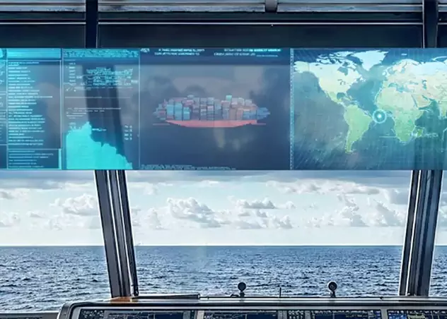 Modular Transparent MicroLED Display Wall